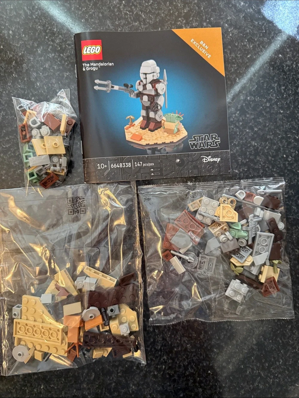 LEGO Exclusive Mandalorian & Grogu Set- Lot of 2 Complete Sets! NEW